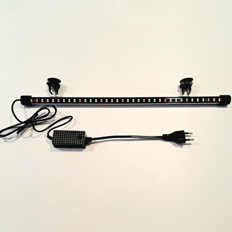 LED аквариумна подводна светлина – водоустойчива, трицветна висока яркост, 4W, PVC корпус, модел T4-20LED