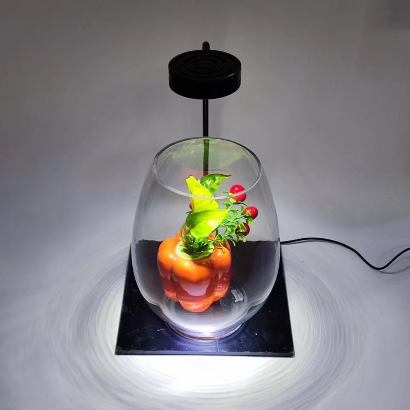 Аквариумна лампа с акрилно-пластмасова плоча и алуминиева конструкция, подсветка, марка EGB, мощност 3–9W, тегло 0,5 кг