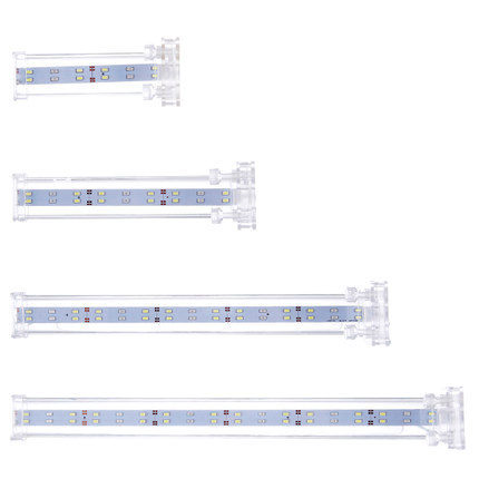 Аквариумна LED клип лампа – стъклена, клип-лампа за аквариуми и водни растения, 4W/6W/7W/10W, 300 г