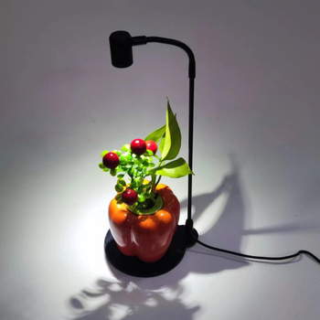 Akvariumsko rasvjetno svjetlo krajolisa s USB timernim dimovanjem za mini akvarij i vodene biljke, 3W/7W, aluminij + željezo, 0,3 kg, EGB