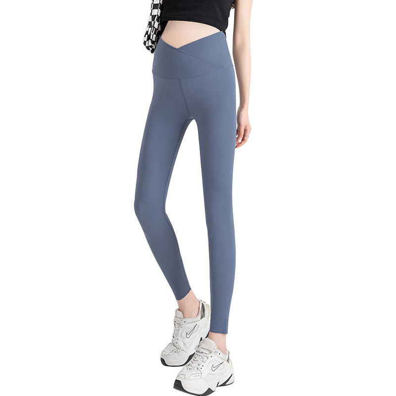 Trudničke tajice za jogu – tanke, uski kroj, Nylon 80–90% + Spandex <30%, duljina hlača