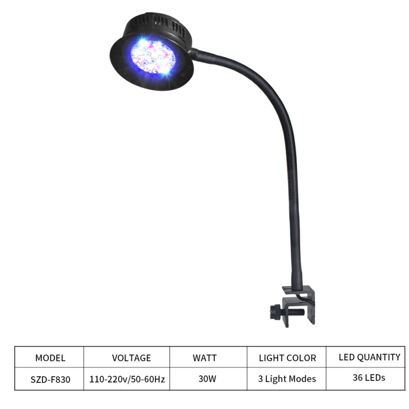 Lampa za koraljsku greben za akvarij, 30W, aluminijska legura LED osvjetljenje – Creator