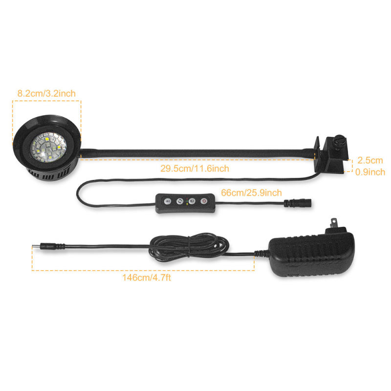 Lampa za koraljsku greben za akvarij, 30W, aluminijska legura LED osvjetljenje – Creator