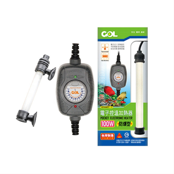 Kúrenie pre korytnačky s konštantnou teplotou, kvarcové sklo, 25–500 W, 1 kg, značka Taiwan GOL