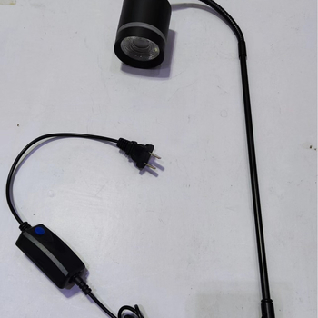 Аквариумна лампа за отглеждане на растения с регулируем ъгъл, COB пълен спектър, алуминиева корпус, 7W/10W, 0,5 кг