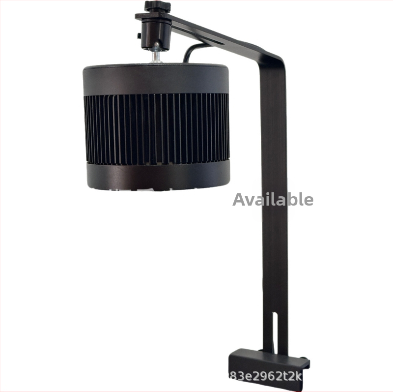 COB Downlight za akvarij - 100W, puni spektar, aluminijska legura, nosač za viseće postavljanje za akvarije s biljkama