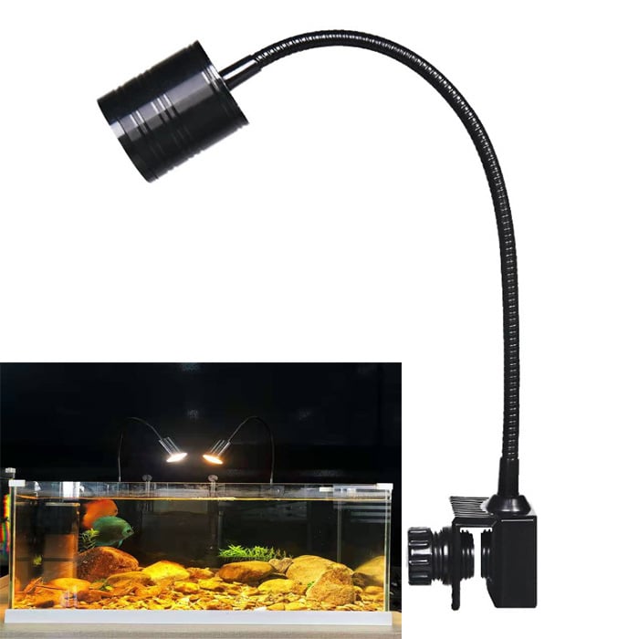 LED reflektor za akvarij s promjenjivim bojama i rasvjetom za južnoameričke akvarije, biljnom i morskim sustavima, Three Lakes Native Tank
