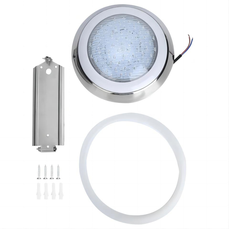 Podvodno svjetlo za bazen, kućište od nehrđajućeg čelika, IP68, ulaz DC12/24V, DMX512/DALI prigušivanje, 12–18 LED dioda