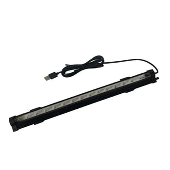 LED svjetlo s mjehurićima za akvarij, USB, RGB promjena boje, podvodna dekorativna rasvjeta