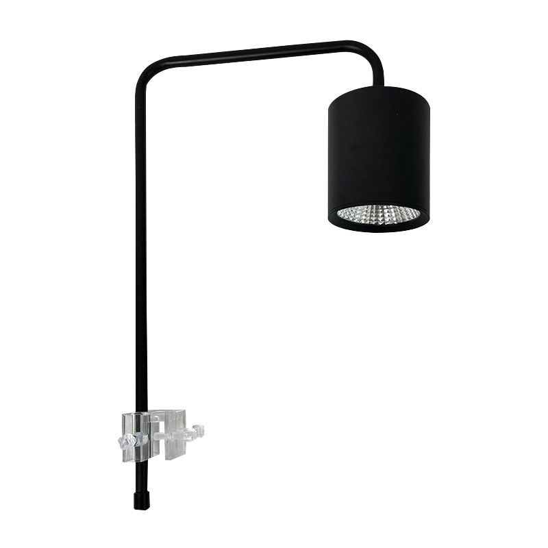 COB LED аквариумни downlight с алуминиево сплавно тяло и спектър близък до естествената светлина (12W, 550 g, освещение)