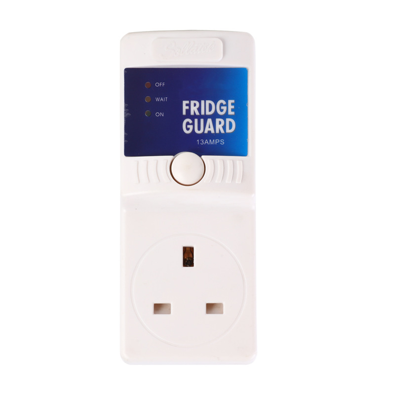 FRANK Προστατευτής Τάσης Ψυγείου με Χρονοδιακόπτη, 220–250V, 10A, ABS φλογοανθεκτικό περίβλημα, -15 έως 75°C