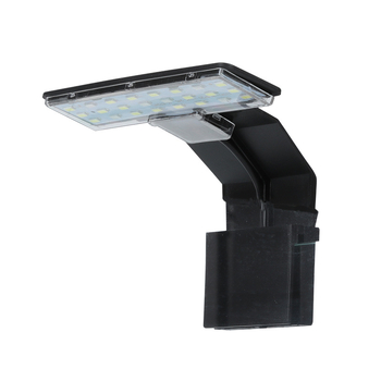 Lebao Fish LED svjetiljka za rast biljaka u akvariju, vodootporna, potpuno spektra, s klipom, 10W