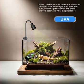 UVA UVB lampa s punim spektrom za zagrijavanje gmizavaca, 11W, aluminijska legura, model UVA01, tubao