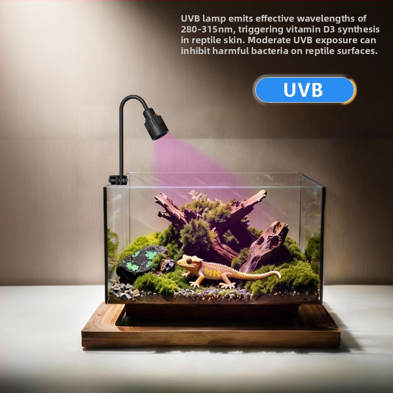 UVA UVB lampa s punim spektrom za zagrijavanje gmizavaca, 11W, aluminijska legura, model UVA01, tubao