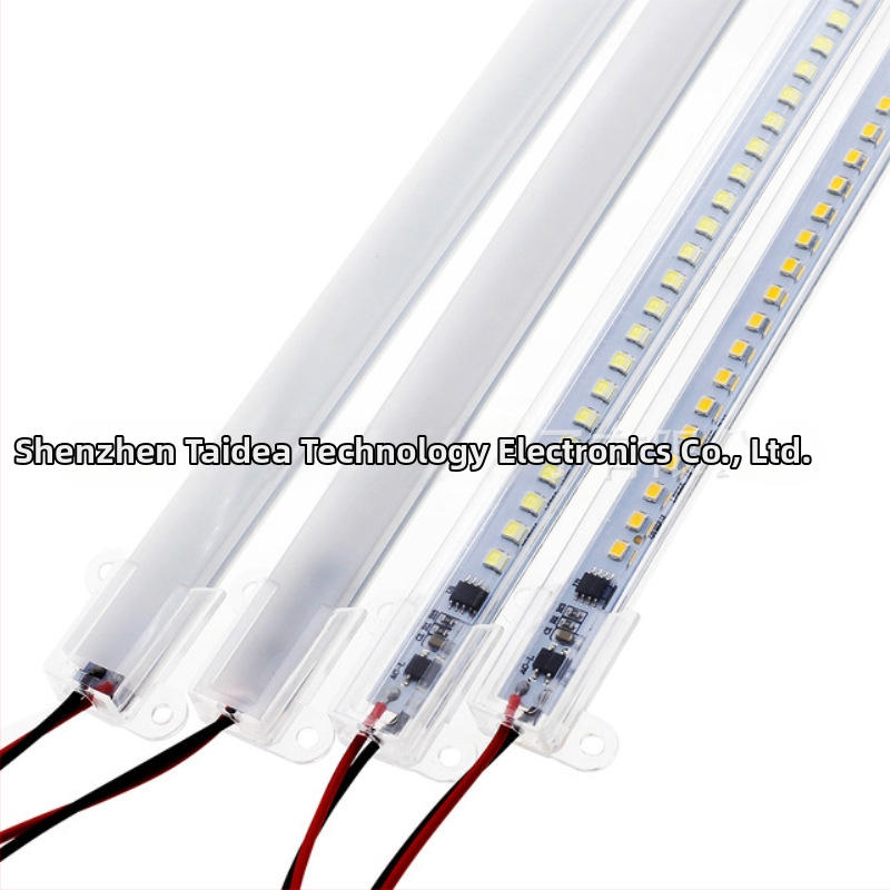 LED pevný svetelný pás 220V (vstup 220V, 72–144 LED, 2835 vysokovoltový LED panel, 120° lúč, hliníkový substrát)