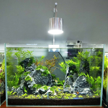 LED klips lampica za akvarij, 5W, aluminijska legura, 0,2 kg