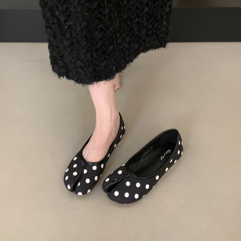 Mary Jane cipele s leopard uzorkom, okrugli vrh, TPU gornji dio, TPU potplat, 6-8 cm visina pete, korejski stil