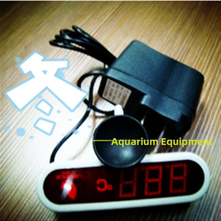 Termometar za akvarij s LCD zaslonom, za unutarnju upotrebu u akvariju za kornjače