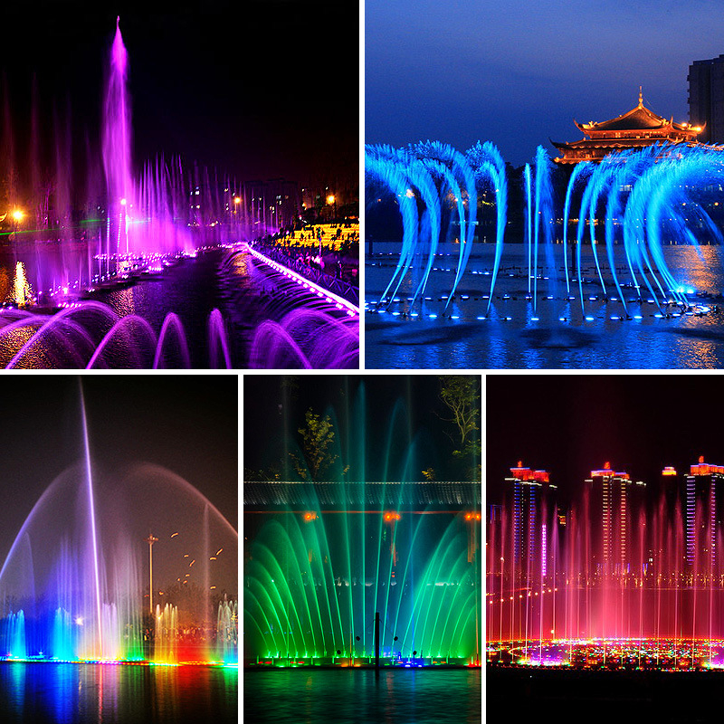 SV-PQ Подводна LED светлина за басейн, 24V, IP68, алуминиев корпус, 6 светодиоди