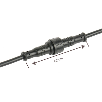 Vodootporan priključak i utičnica za sustave s 2–5 jezgara, bakreni kontakti, PVC izolacija, 60V 3A, za automobile, elektroniku, industriju i poljoprivredu