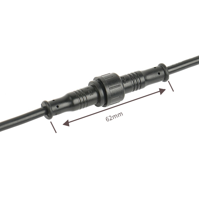 Vodootporan priključak i utičnica za sustave s 2–5 jezgara, bakreni kontakti, PVC izolacija, 60V 3A, za automobile, elektroniku, industriju i poljoprivredu