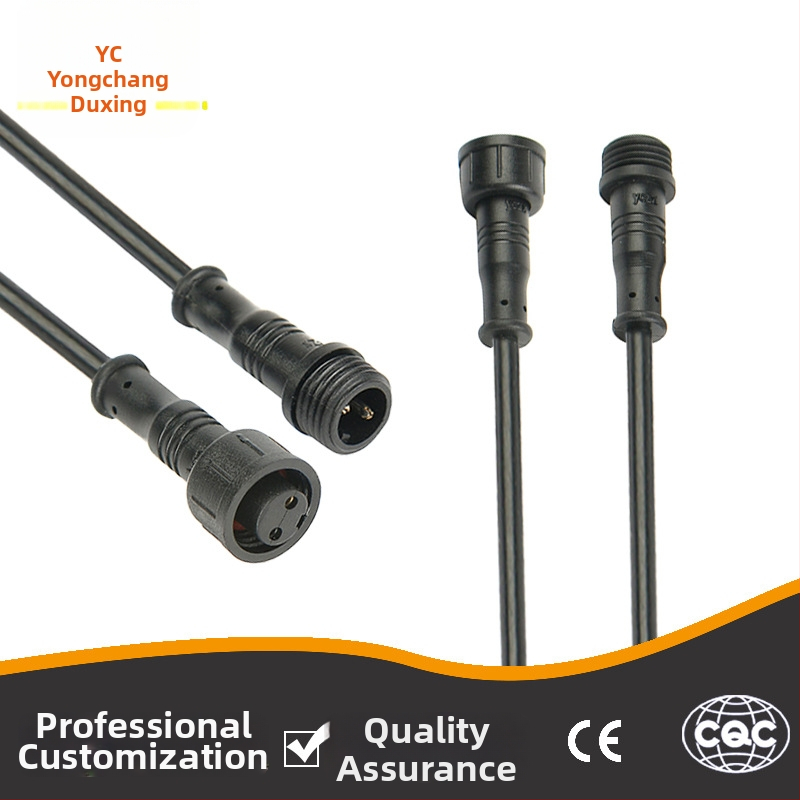 Vodootporan priključak i utičnica za sustave s 2–5 jezgara, bakreni kontakti, PVC izolacija, 60V 3A, za automobile, elektroniku, industriju i poljoprivredu