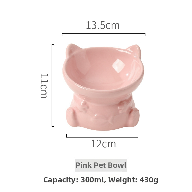 Keramičke dvostruke posude za kućne ljubimce (hrana i voda) za mačke i pse – IP licencirano, pakiranje 24 komada