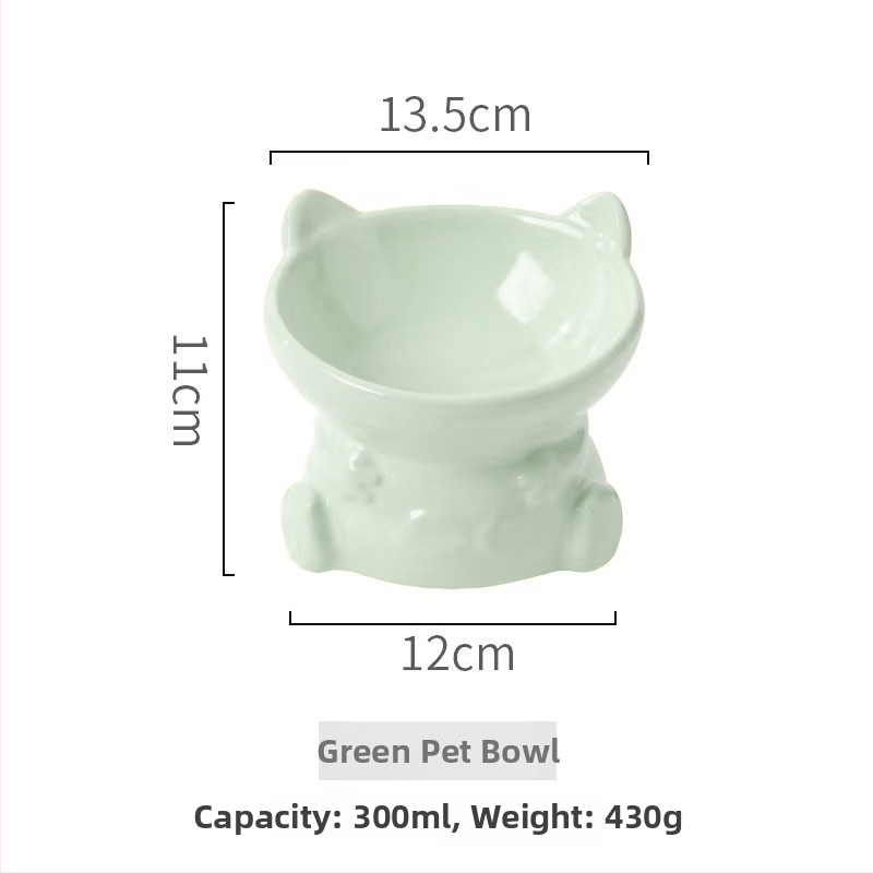 Keramičke dvostruke posude za kućne ljubimce (hrana i voda) za mačke i pse – IP licencirano, pakiranje 24 komada