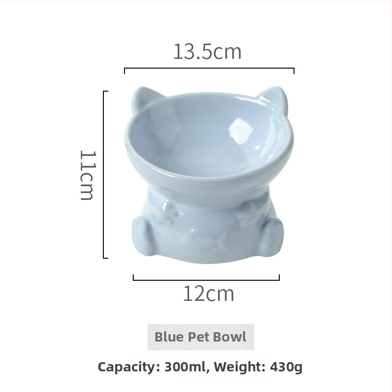 Keramičke dvostruke posude za kućne ljubimce (hrana i voda) za mačke i pse – IP licencirano, pakiranje 24 komada