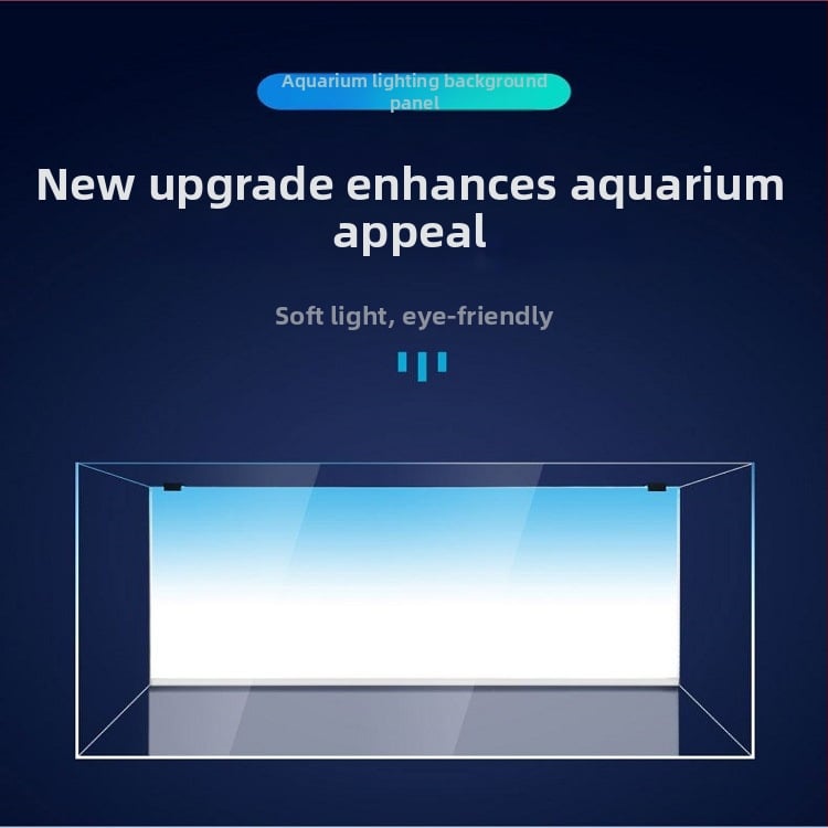 Akril LED rasvjeta za akvarij s prilagodljivim stražnjim panelom za zasađeni akvarij