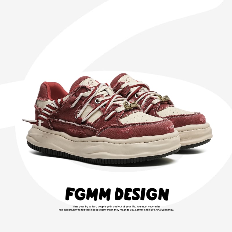 Unisex tenisice za sport i slobodno vrijeme s 7 cm povećanjem visine, debelim potplatom, vezanjem, pogodne za tenis