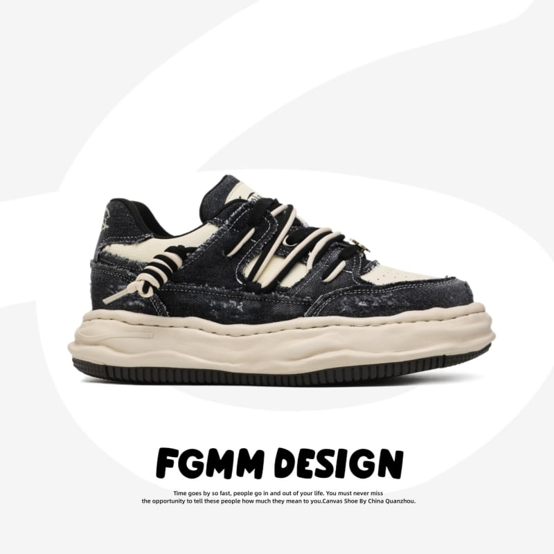 Unisex tenisice za sport i slobodno vrijeme s 7 cm povećanjem visine, debelim potplatom, vezanjem, pogodne za tenis