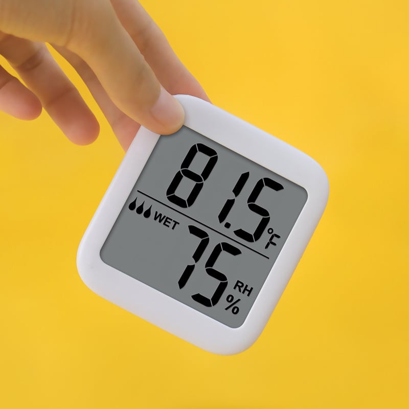 Le Yi Shi unutarnji digitalni zidni termometar i higrometar s rasponom vlage 10–99%
