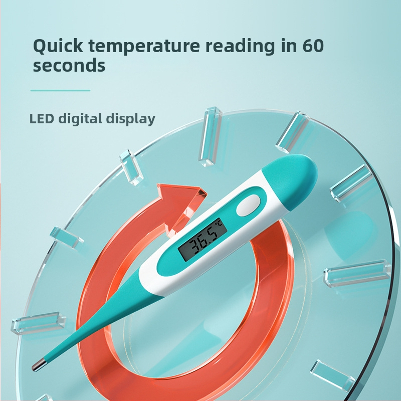 Haishi Hainuo elektronički termometar za kućnu upotrebu — precizno mjerenje ispod pazuha i u ustima, brzo očitanje.