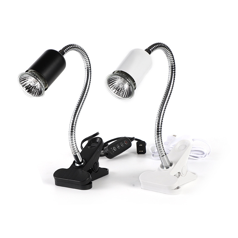 Prilagođena lampica za basking kornjača s tajmerom i mogućnošću podešavanja jačine, potpuno spektra UVA, kalcij dodatak, 25–50W