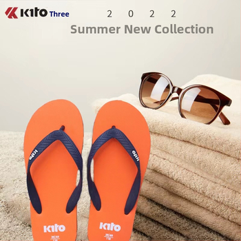 Flip-flopovi PVC gornji dio, gumena podloga, injekcijski potplat, mladenački stil, 18–40 godina