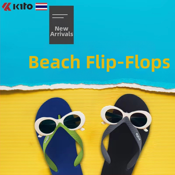 Flip-flopovi PVC gornji dio, gumena podloga, injekcijski potplat, mladenački stil, 18–40 godina