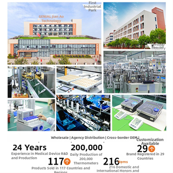 Genial T15SC Digitalni medicinski termometar, mjerenje ispod pazuha/usta/rektalno, točnost ±0.1°C, dvostruko prebacivanje jedinica (°C/°F), bez živog srebra