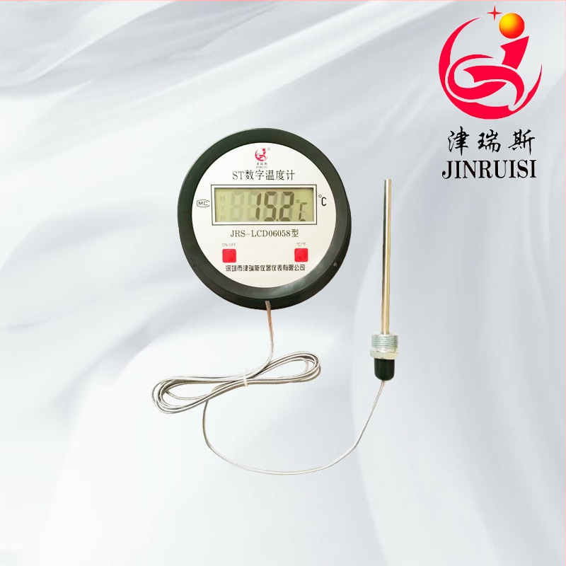 Digitalni termometar, baterijski, termometar s metalnom žicom, otporan na visoke temperature, Jinris