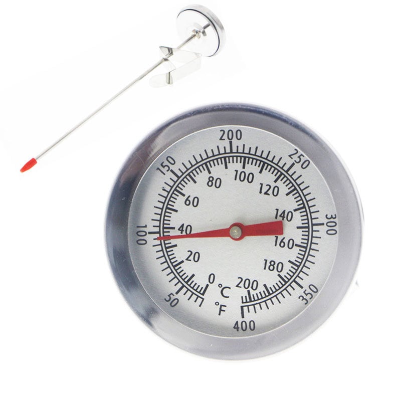 Termometar za hranu od nehrđajućeg čelika za prženje i kuhanje karamela – mjerenje temperature ulja, kuhinjski lonac termometar