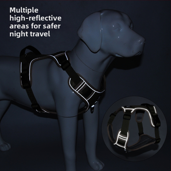 Kwai Bear pseći prsni pojas i vodilica, Oxford tkanina, podesivo