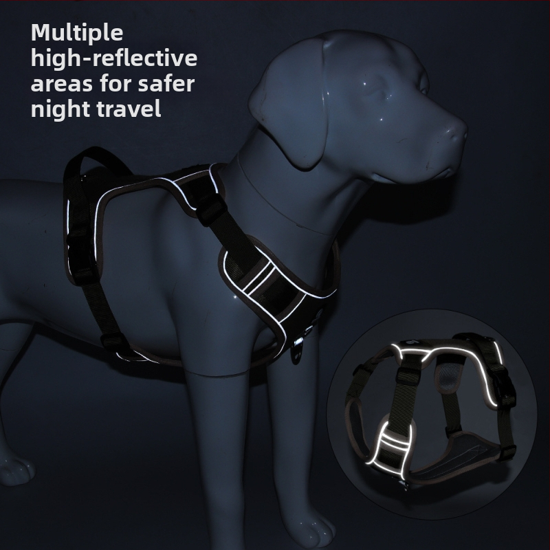 Kwai Bear pseći prsni pojas i vodilica, Oxford tkanina, podesivo