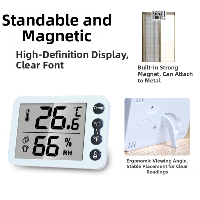 Qince sobni termometar s prilagodljivim postavkama