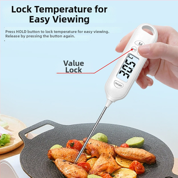 Kuhinjski termometar za hranu sa sondom – visoka preciznost mjerenja temperature vode i ulja za kuhanje i pečenje