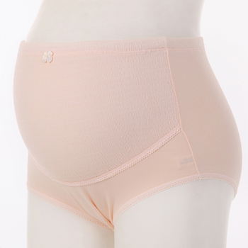 Lenjerie pentru gravide din bumbac cu talie înaltă, susținere a abdomenului, reglabilă, respirabilă, șorturi