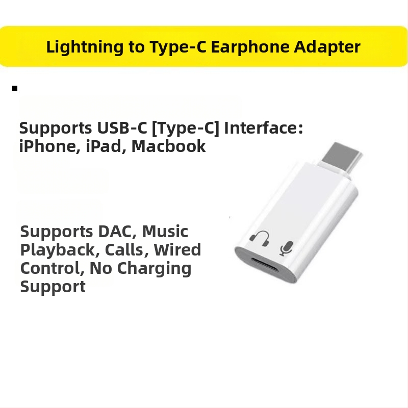 Адаптер за слушалки, модел 15, съвместим с Apple 15 серия