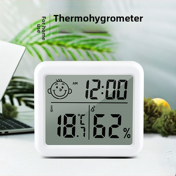 CX-0813 термометър и хигромер с памет, голям LCD дисплей, захранван с CR2032, подходящ за дом, офис или работилница