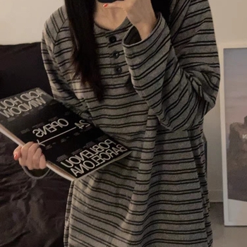 Flis pidžama set, debeli flis 201–250 g/m², pulover s okruglim izrezom, duge hlače