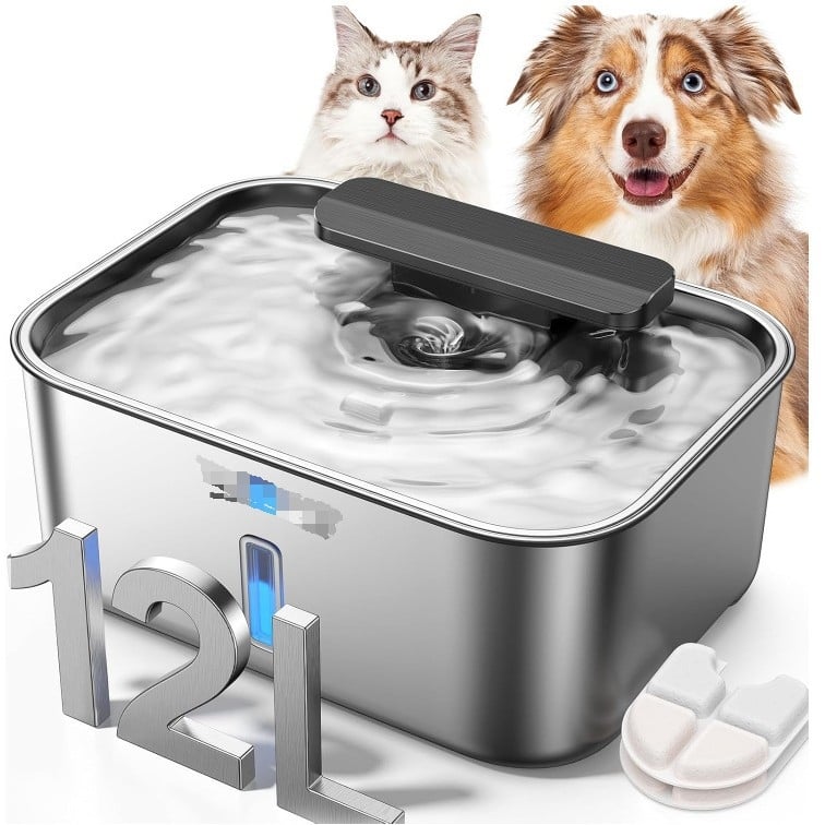 Posuda za vodu za pse - otklonjivi dizajn, inteligentni sustav za napajanje (model Cyd003, 1,4 kg)