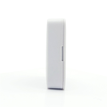 Вътрешен мини термометър KIMTOKA с усмихнато лице, измерва температура и влажност, работи с CR2032 батерия, точност: температура ±1°C, влажност ±5%